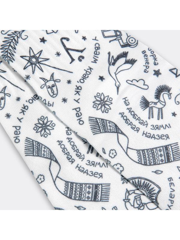 Носки женские, цвет белый, размер 25-27