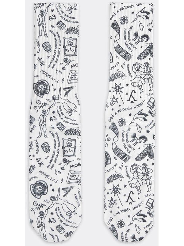 Носки женские, цвет белый, размер 25-27