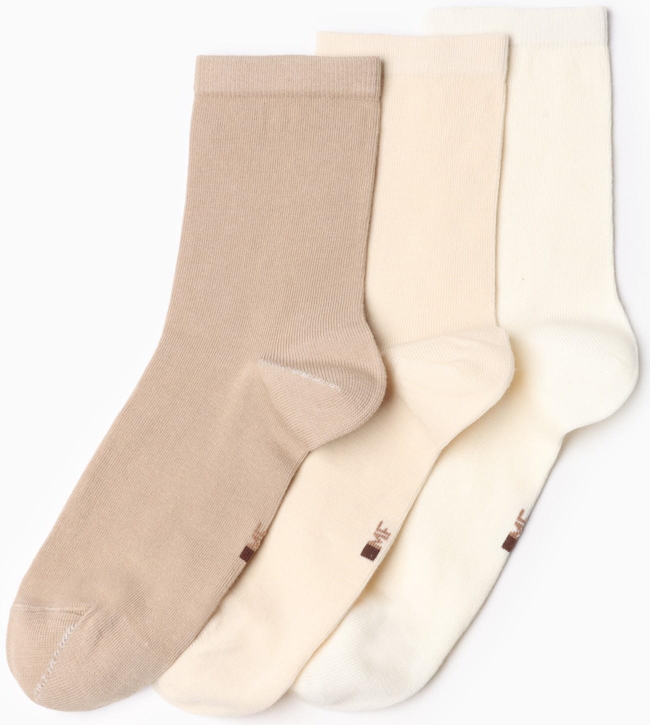 Набор носков женских (3 пары), размер 25-27