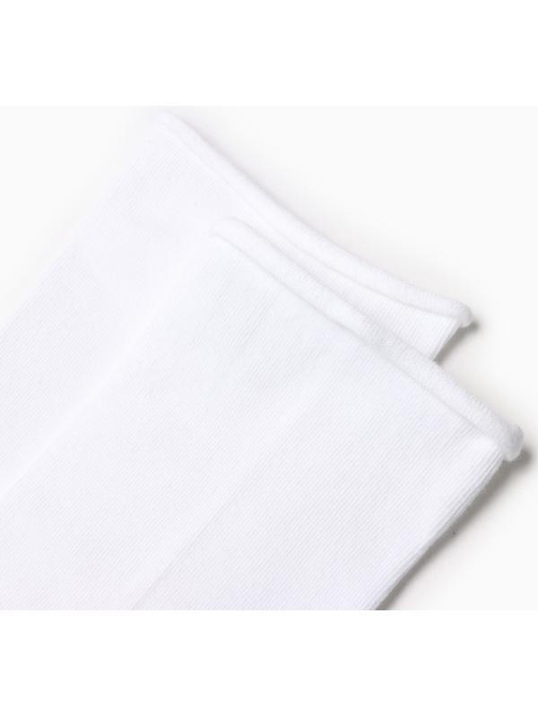 Носки женские, цвет белый, размер 23-25