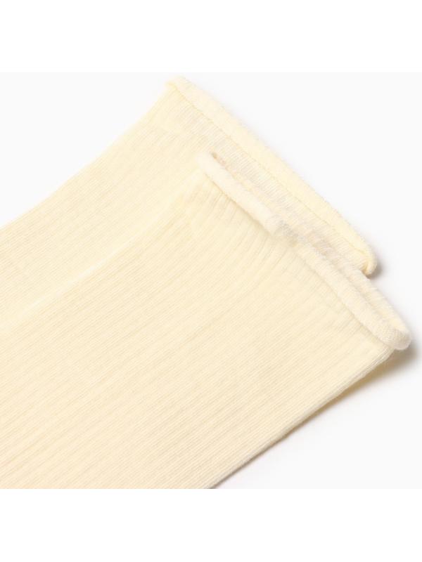 Носки женские, цвет кремовый размер 25-27