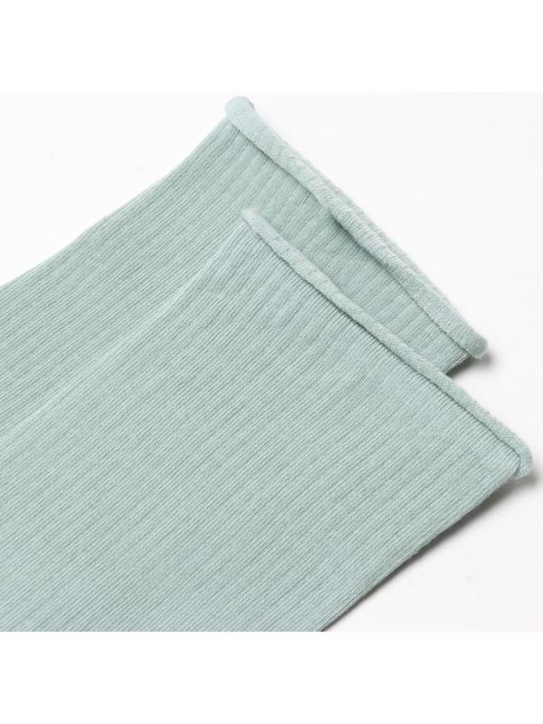 Носки женские, цвет эвкалипт, размер 25-27