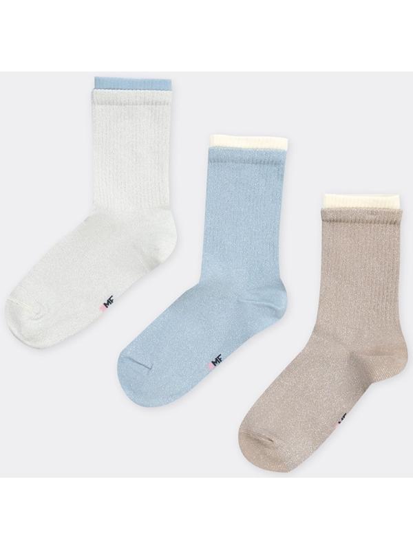 Набор носков женских (3 пары), размер 25-27