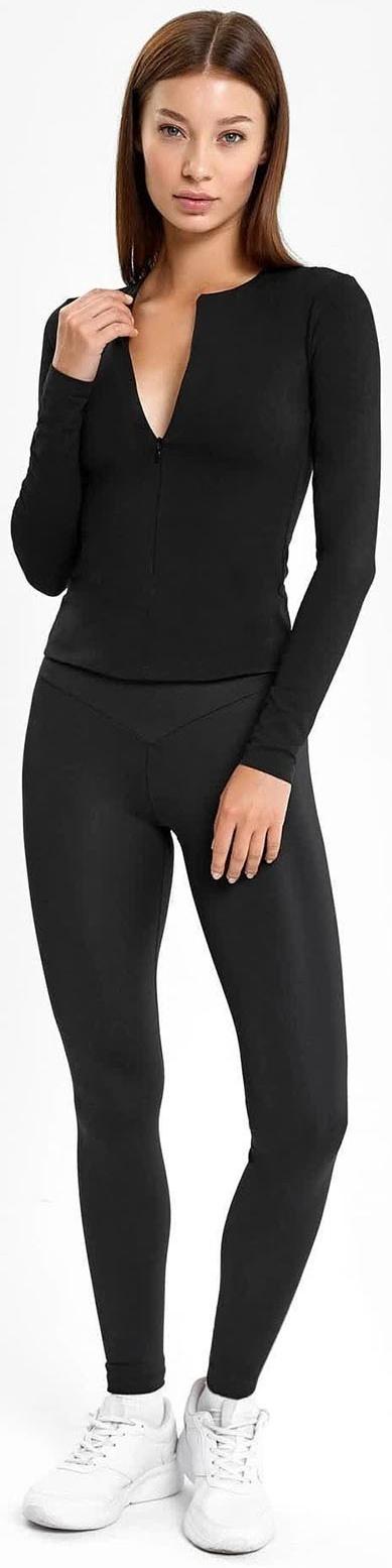 Джемпер женский, цвет черный, размер 46 (M)