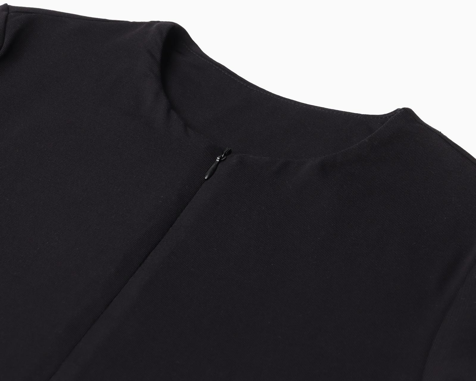 Джемпер женский, цвет черный, размер 46 (M)