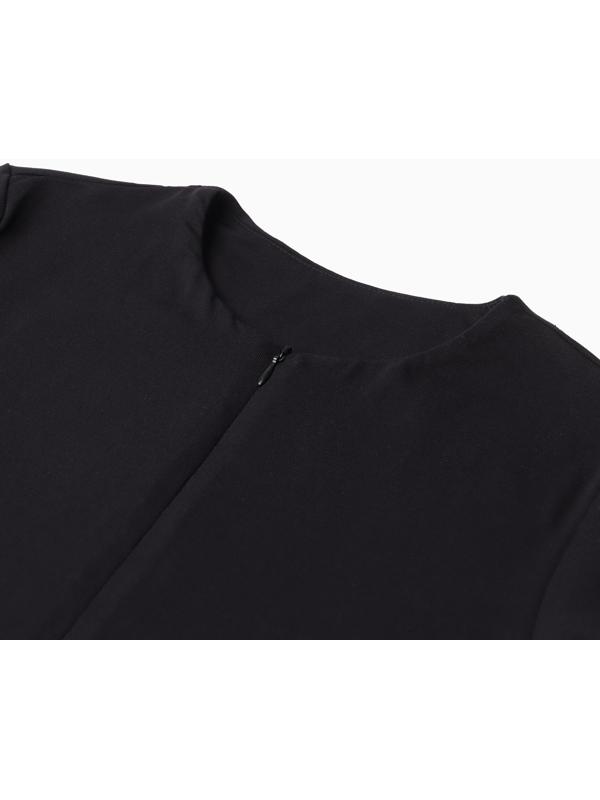 Джемпер женский, цвет черный, размер 46 (M)