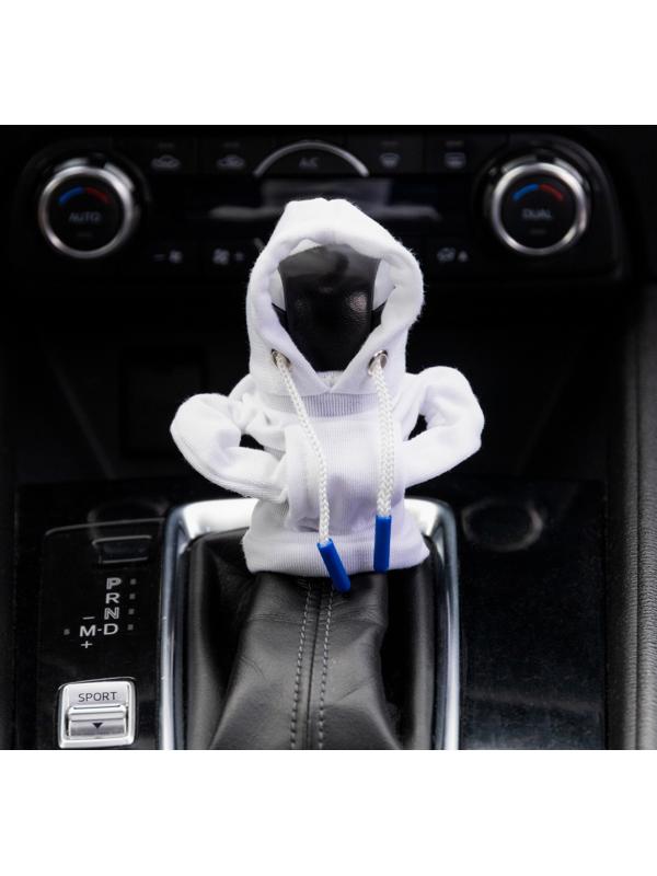 Чехол на рычаг коробки передач, Худи, белый