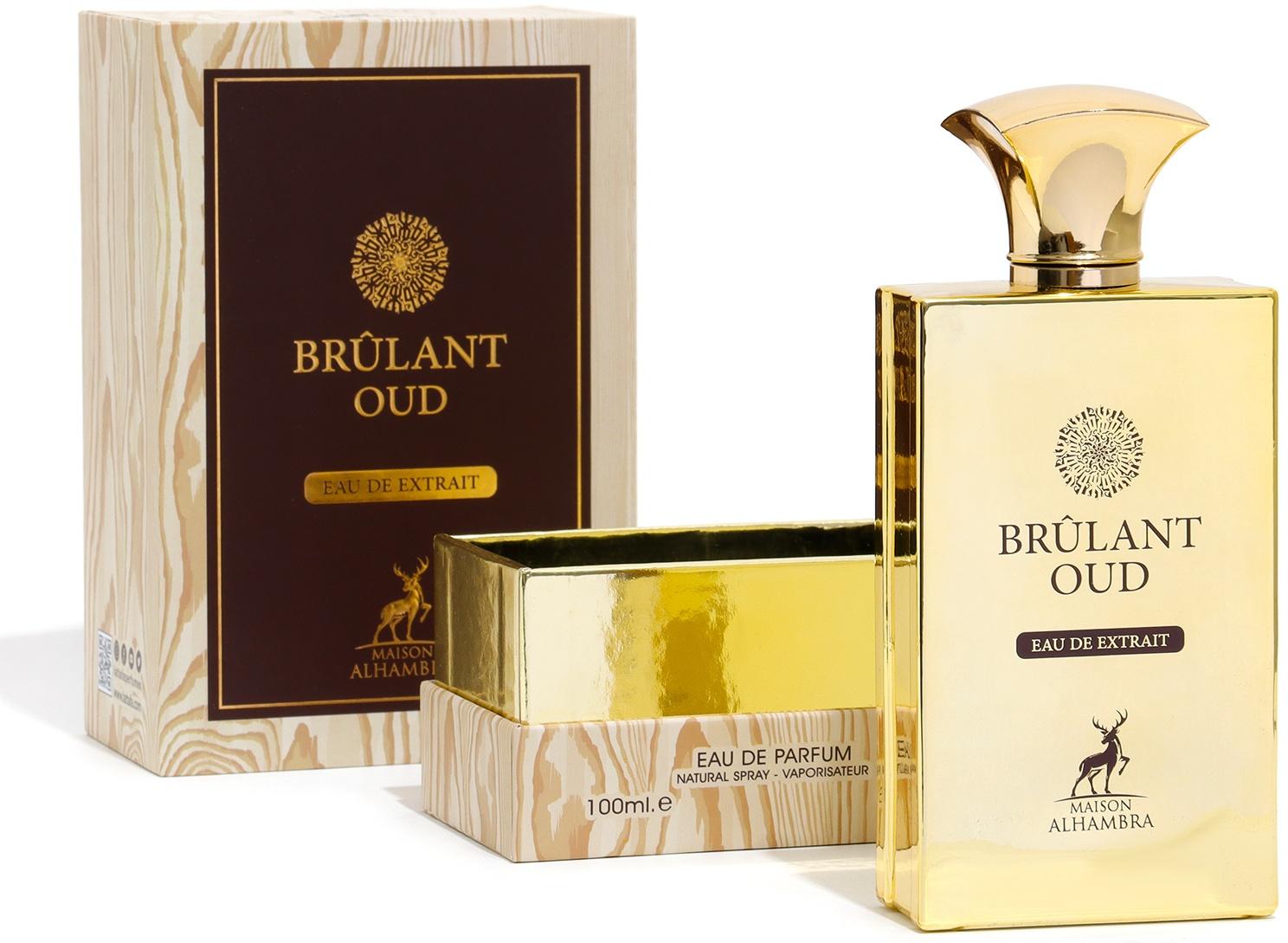 Парфюмерная вода унисекс Brulant Oud (по мотивам Amouage gold), 100 мл