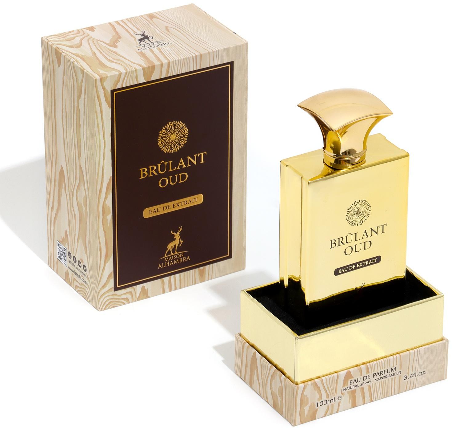 Парфюмерная вода унисекс Brulant Oud (по мотивам Amouage gold), 100 мл