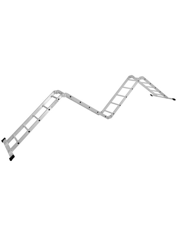 Лестница-трансформер ТУНДРА, алюминиевая, 4х5 ступени