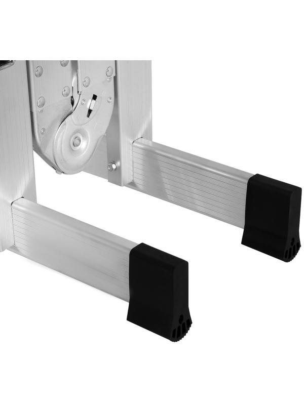 Лестница-трансформер ТУНДРА, алюминиевая, 4х5 ступени