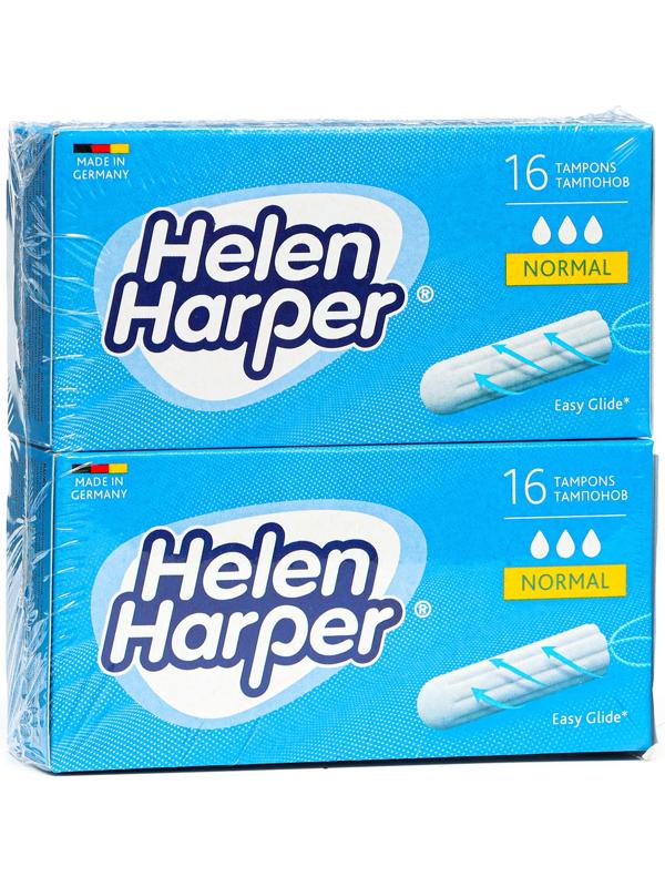 Тампоны безаппликаторные Helen Harper, Normal, 16 шт (2 упаковки)