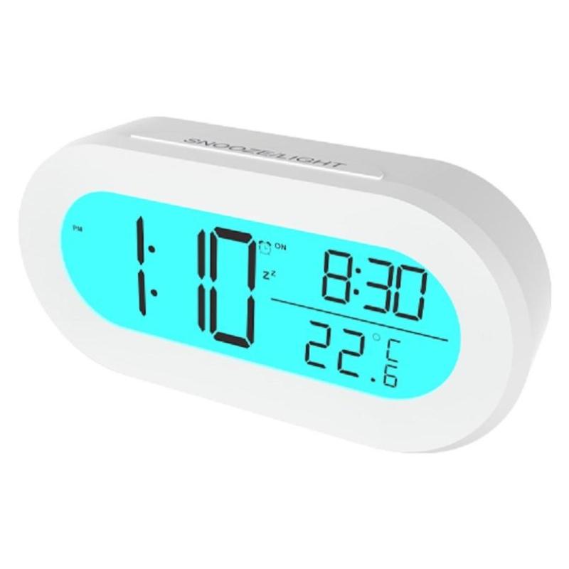 Часы-будильник Ritmix CAT-110 White