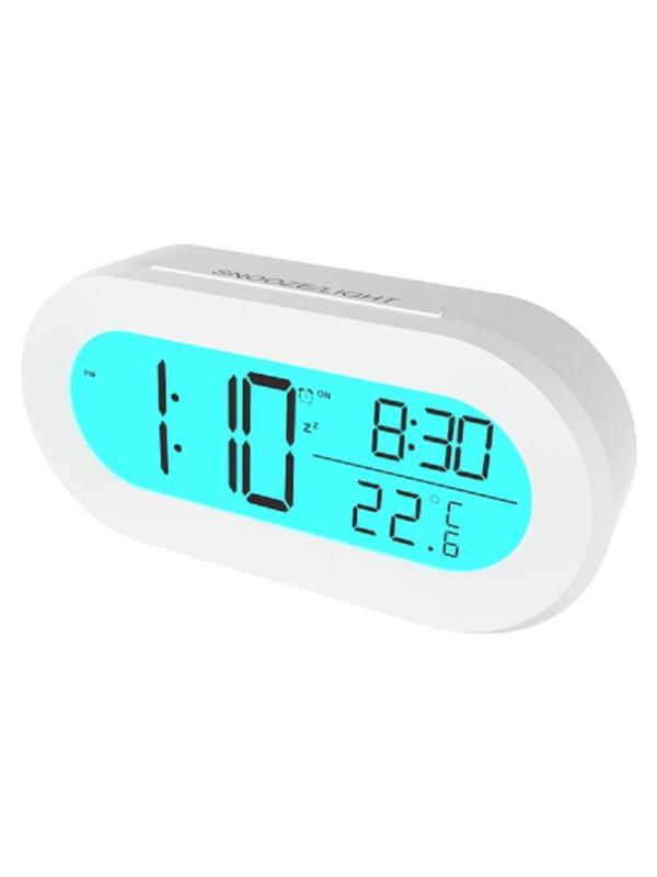 Часы-будильник Ritmix CAT-110 White