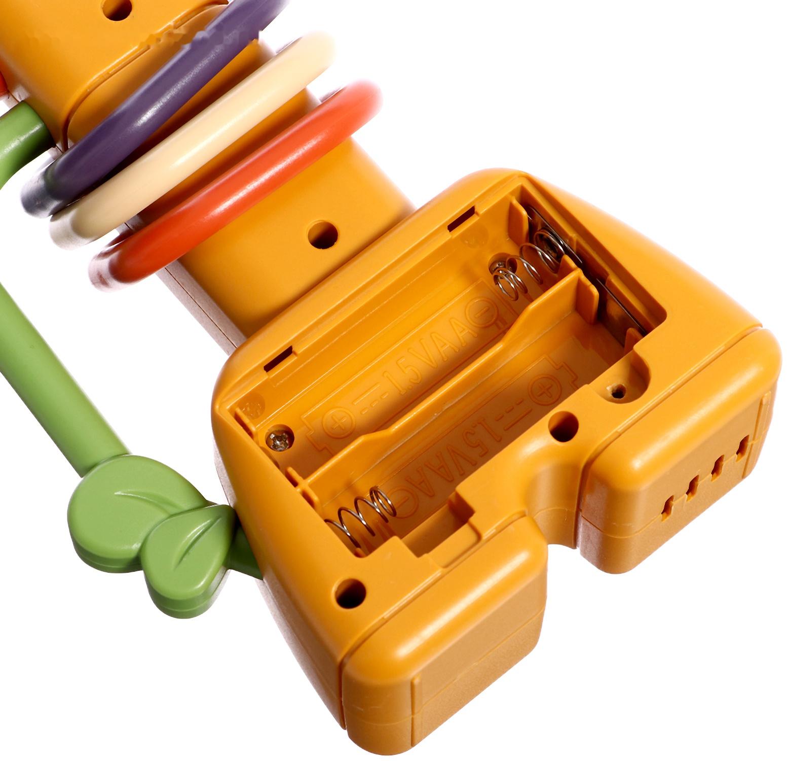 Музыкальная погремушка, звук, свет