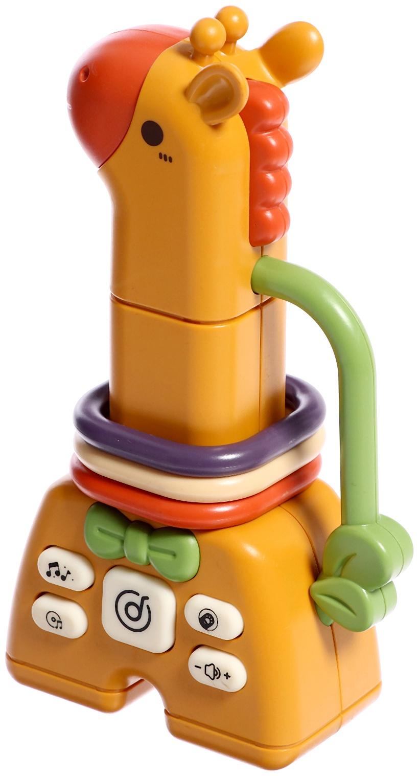 Музыкальная погремушка, звук, свет