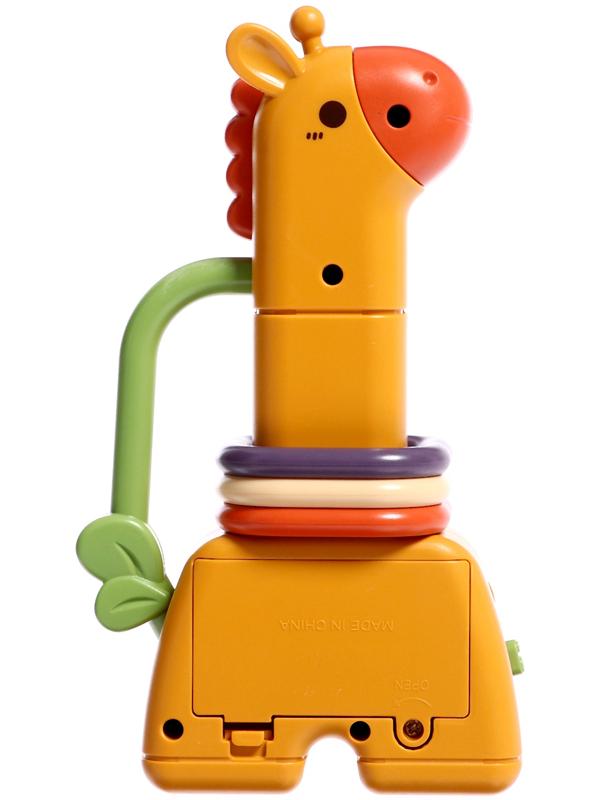 Музыкальная погремушка, звук, свет