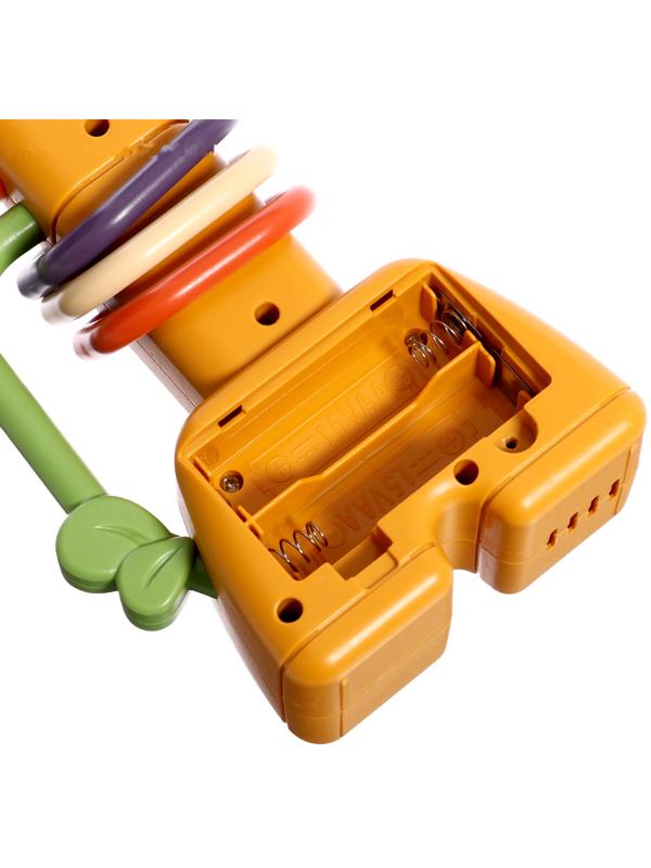 Музыкальная погремушка, звук, свет