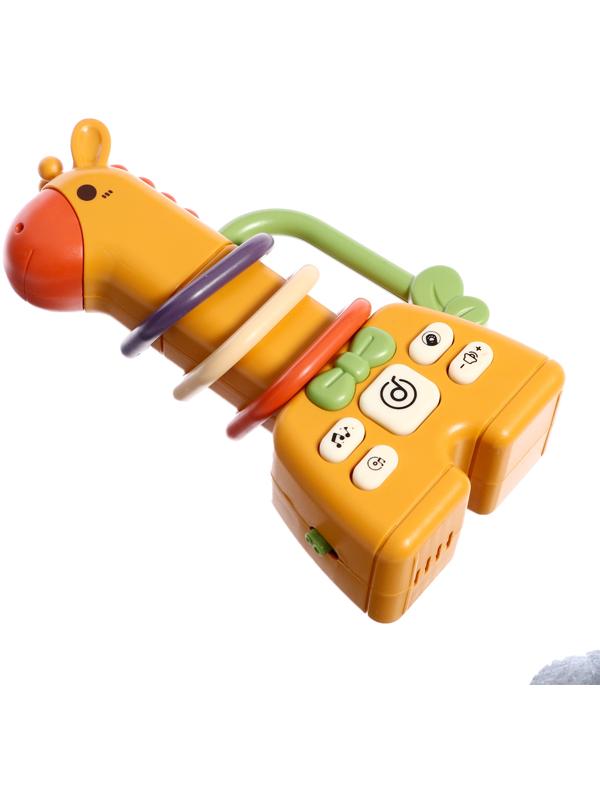 Музыкальная погремушка, звук, свет