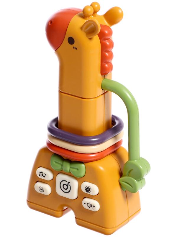 Музыкальная погремушка, звук, свет