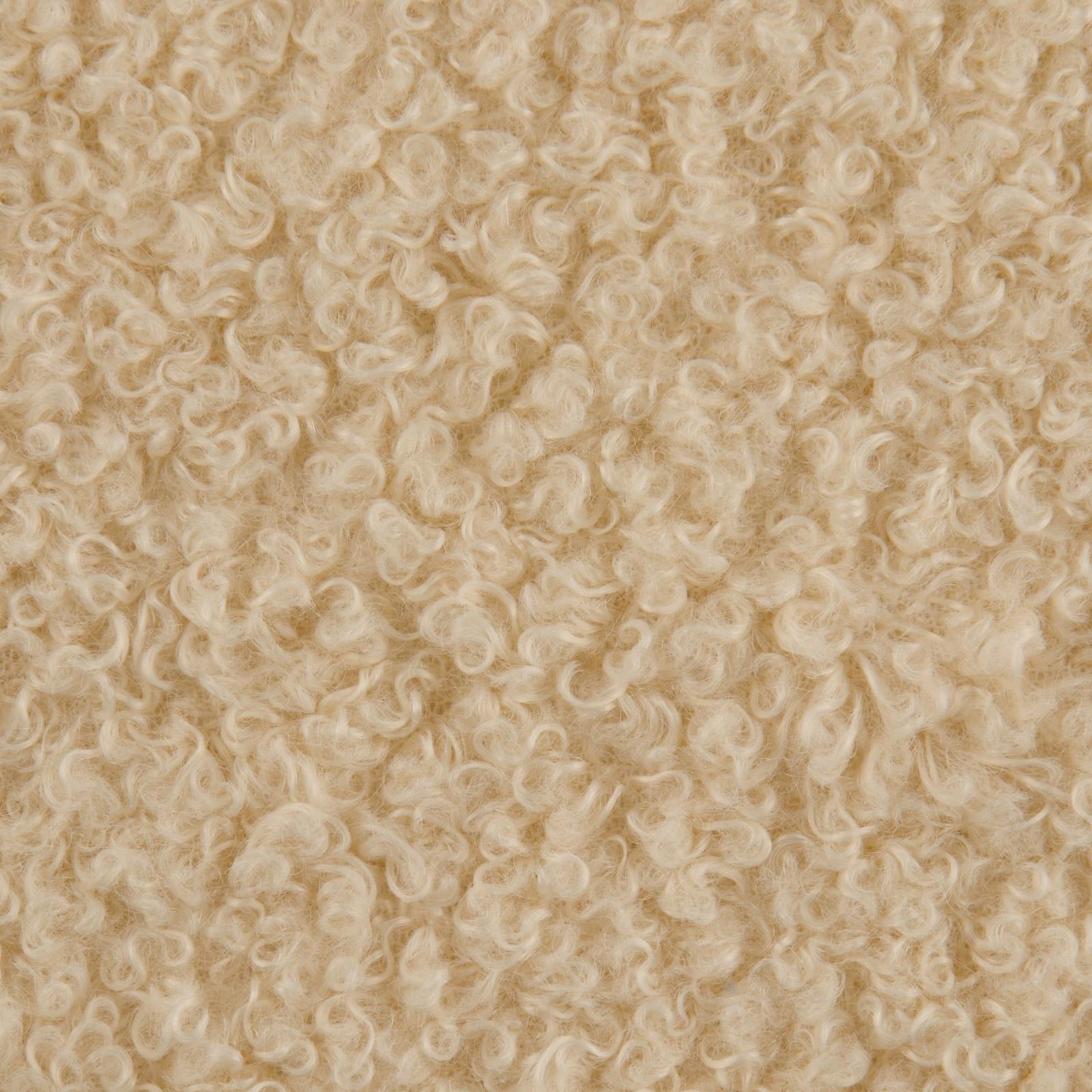 Лоскут мех «Барашек», 50 × 50 см, 500 г/м, цвет бежевый №2