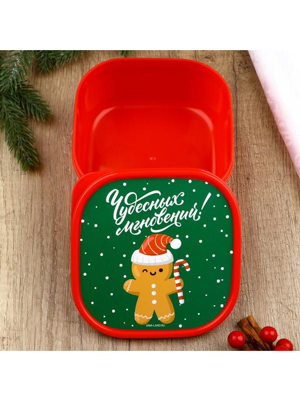 Ланч-бокс «Чудесных мгновений!», 700 мл