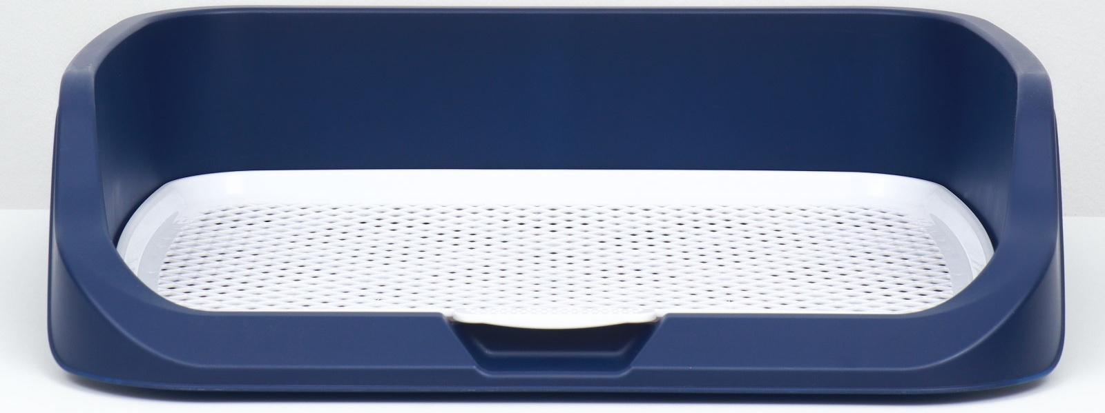 Туалет открытый 53 х 45 х 13 см, синий