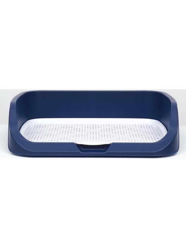 Туалет открытый 53 х 45 х 13 см, синий