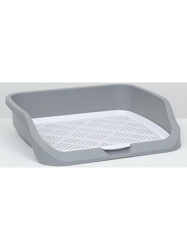 Туалет открытый 53 х 45 х 13 см, серый