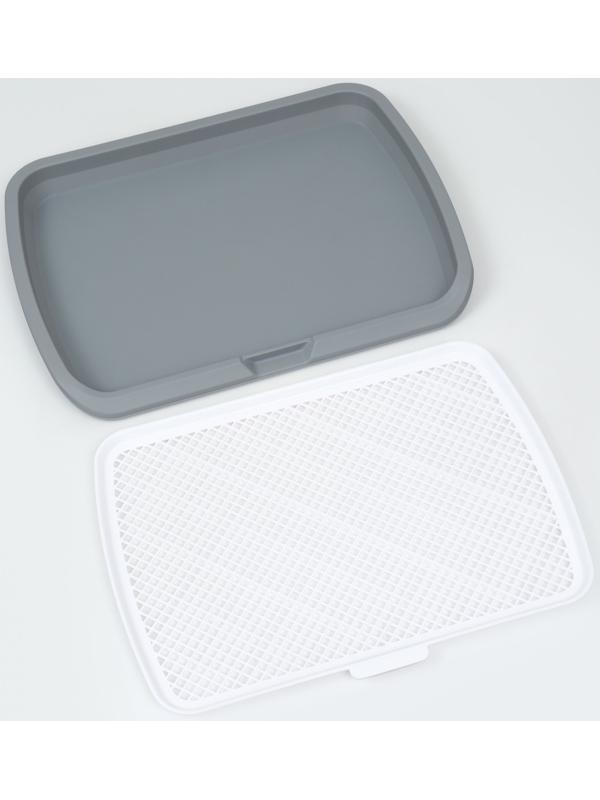 Туалет открытый 65 х 6,5 х 50 см, серый