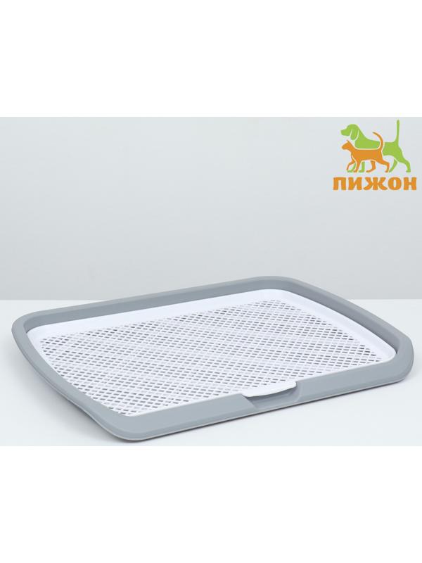 Туалет открытый 65 х 6,5 х 50 см, серый