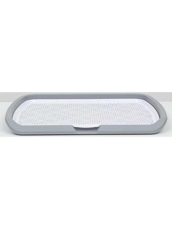 Туалет открытый 65 х 6,5 х 50 см, серый