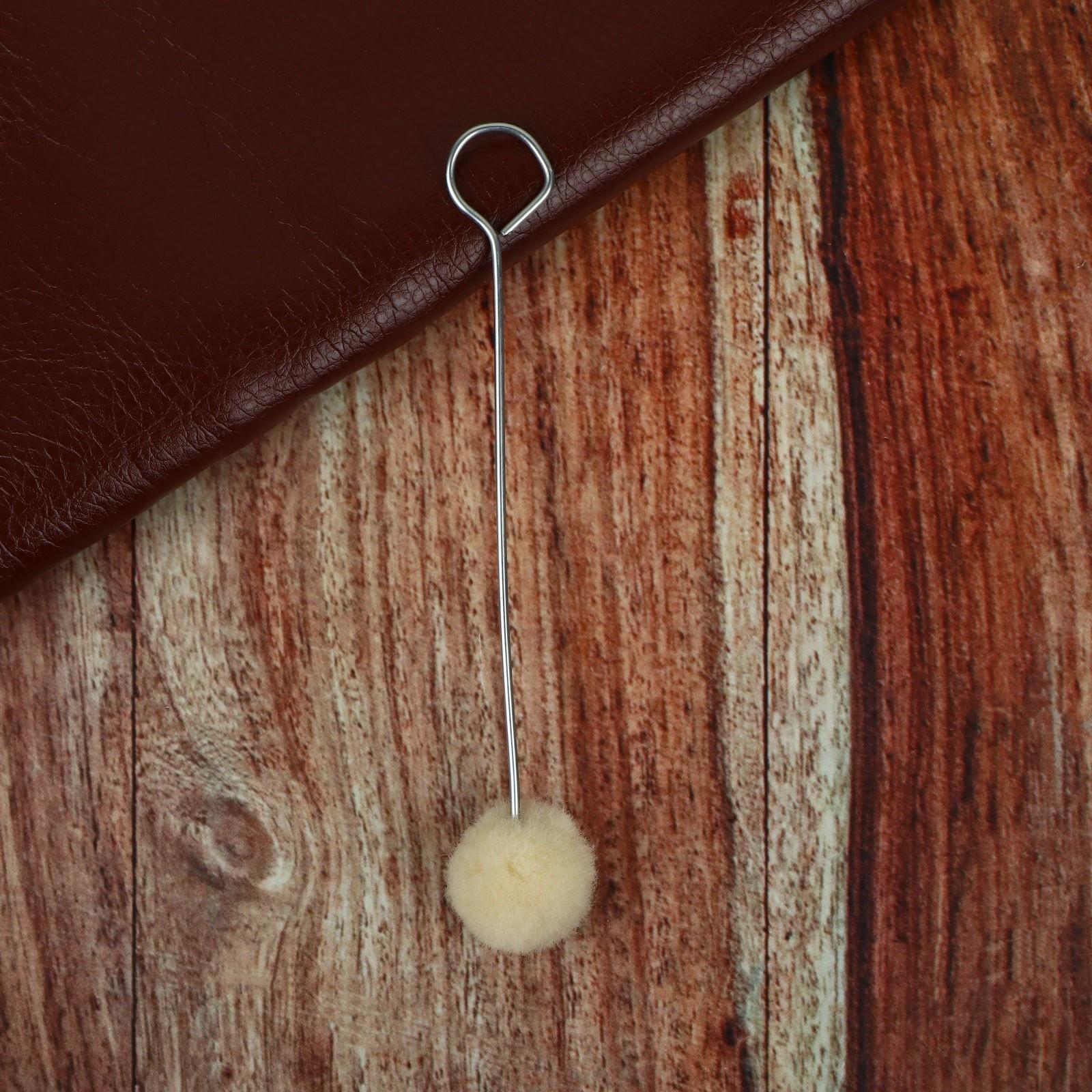 Шерстяные валики для нанесения краски на кожу, 12,5 см, 10 шт