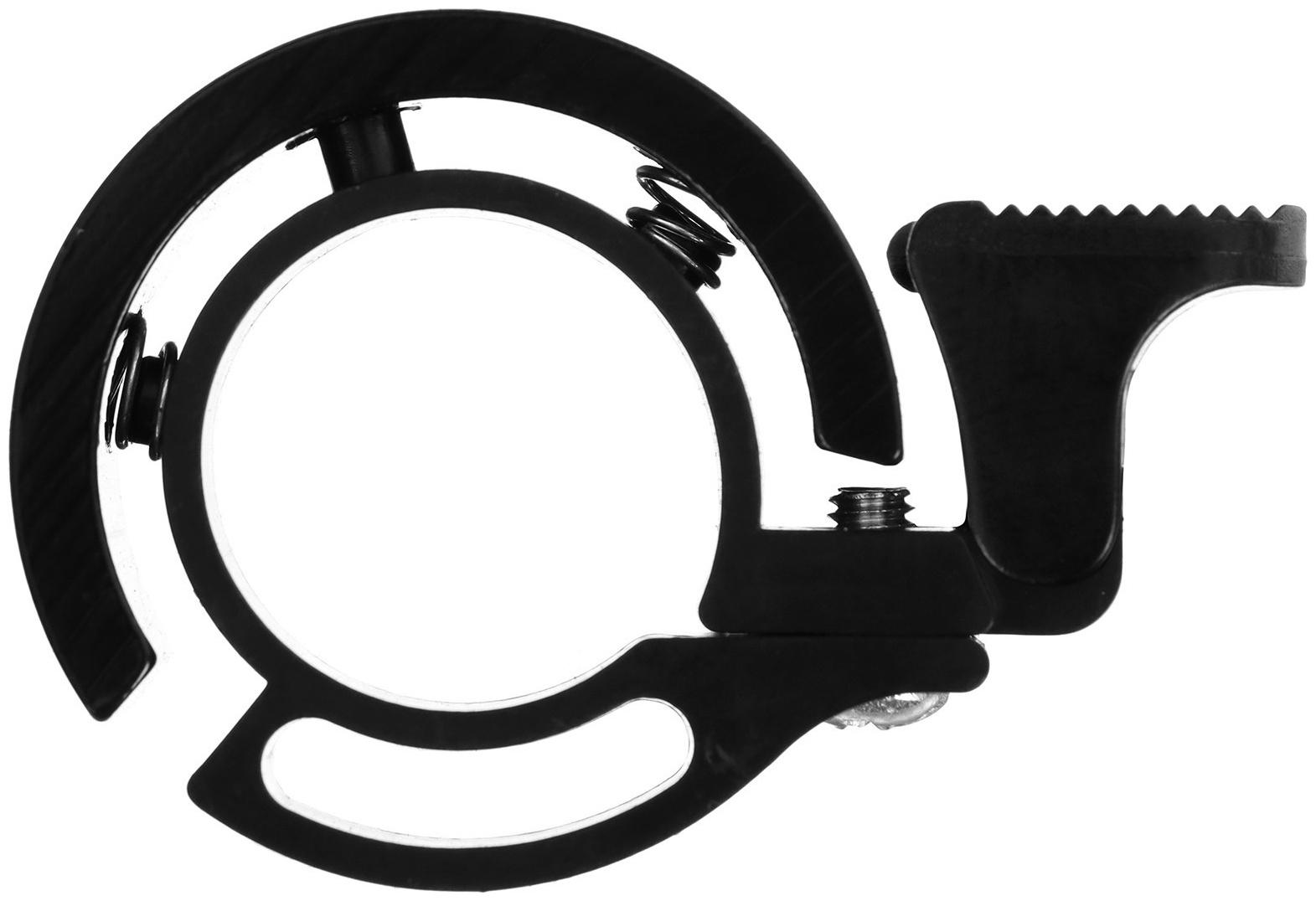 Звонок велосипедный Dream Bike «Кольцо», цвет чёрный