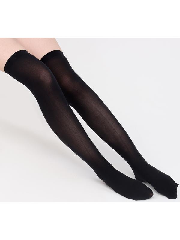 Карнавальный аксессуар- чулки, цвет черный, аниме