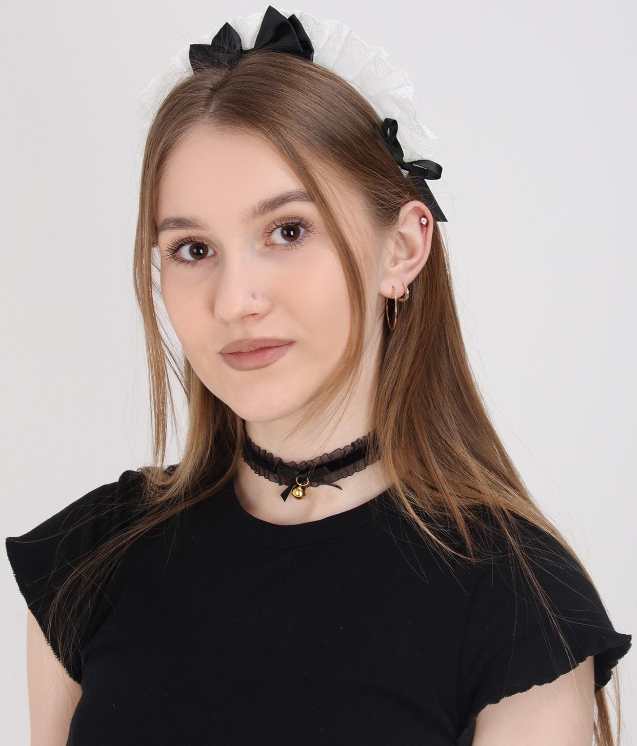 Карнавальный набор «Милая» (ободок+ чокер+ гольфы) аниме