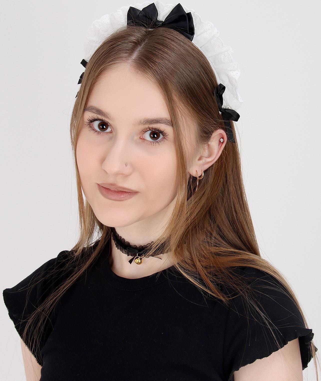 Карнавальный набор «Милая» (ободок+ чокер+ гольфы) аниме