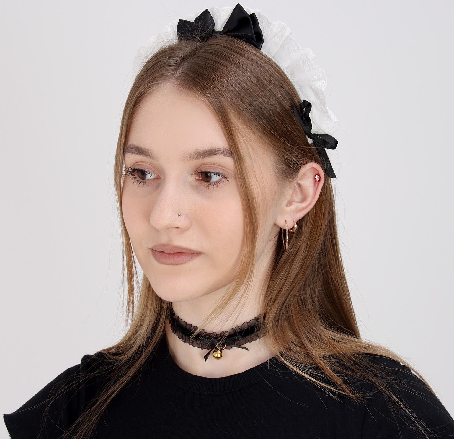 Карнавальный набор «Милая» (ободок+ чокер+ гольфы) аниме