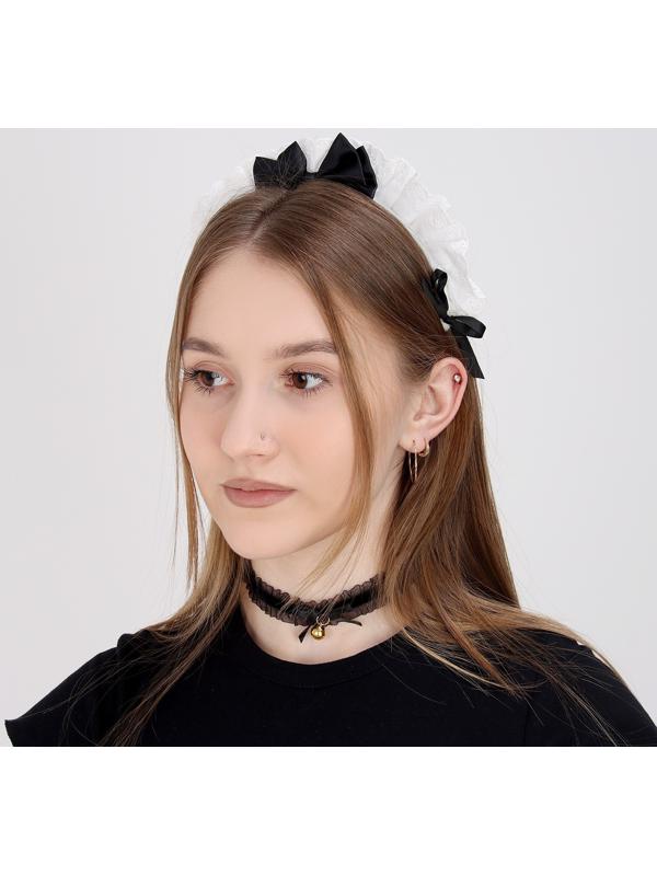 Карнавальный набор «Милая» (ободок+ чокер+ гольфы) аниме