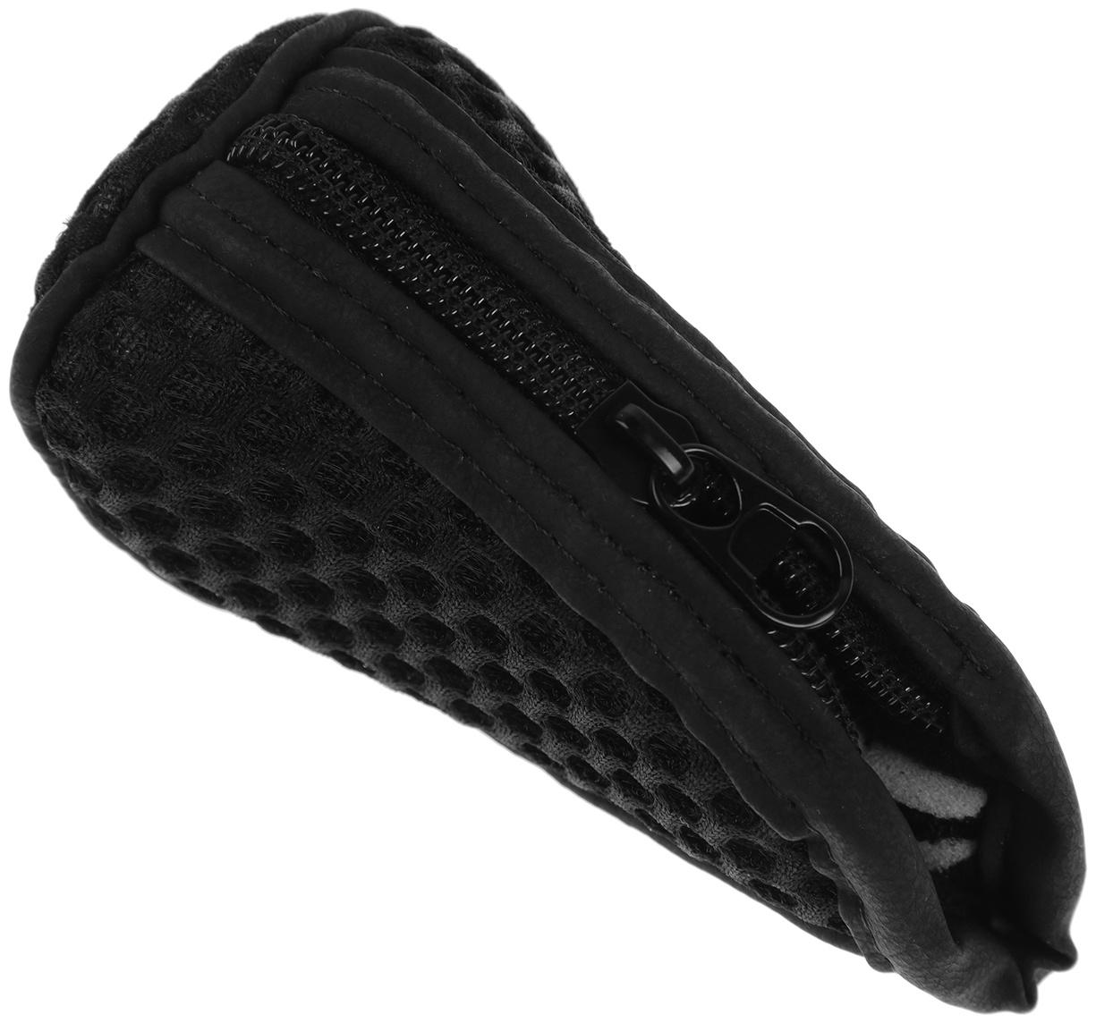 Чехол на коробку передач, универсальный, черный