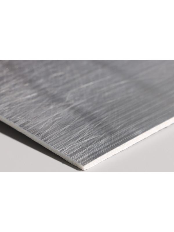 Панель самоклеящаяся 60*30см серебристая