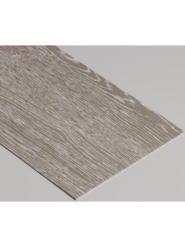 Плитка виниловая самоклеящаяся 91*15см серая