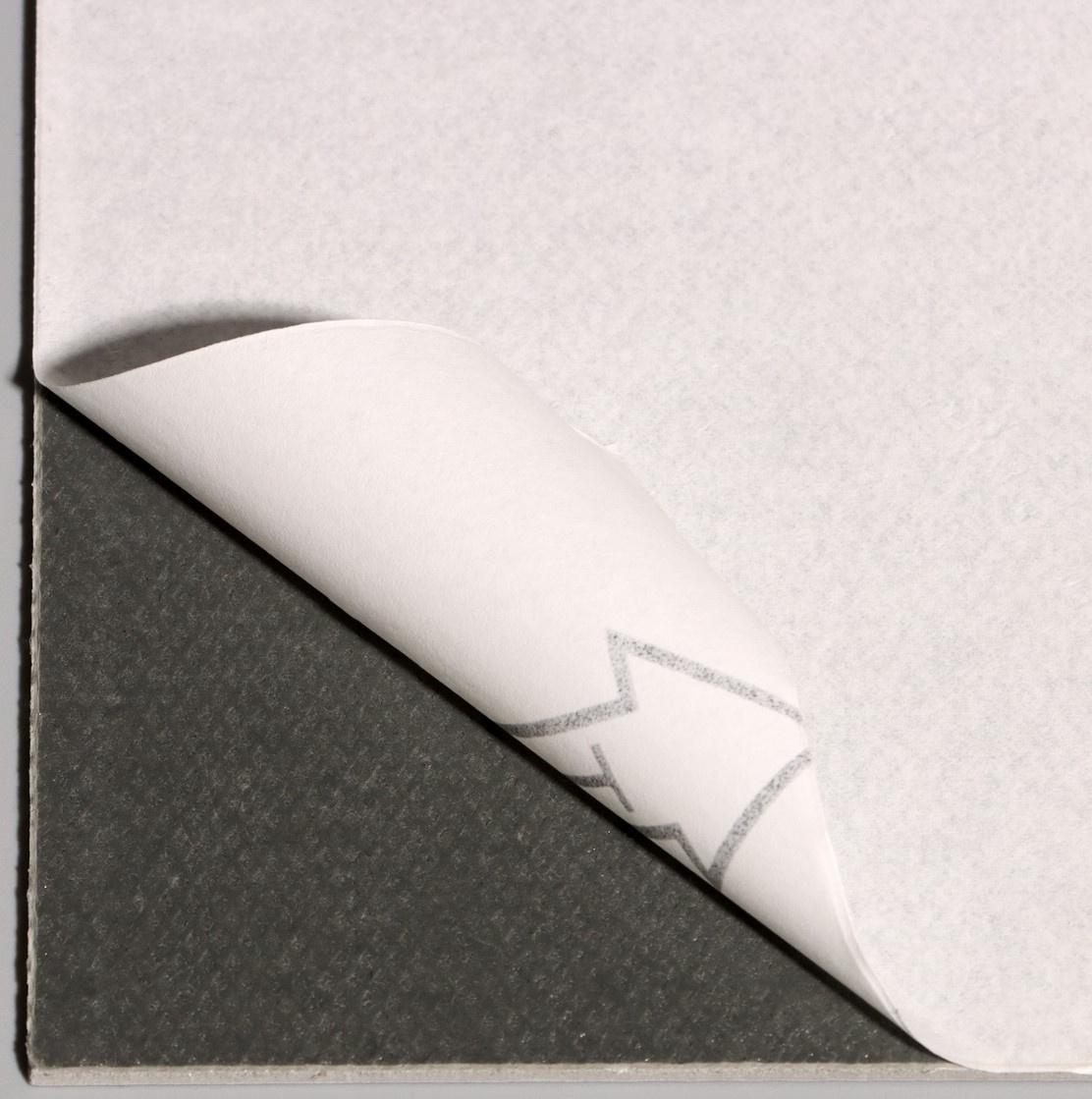 Плитка виниловая самоклеящаяся 91*15см коричневая