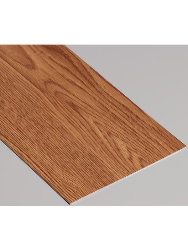 Плитка виниловая самоклеящаяся 91*15см коричневая