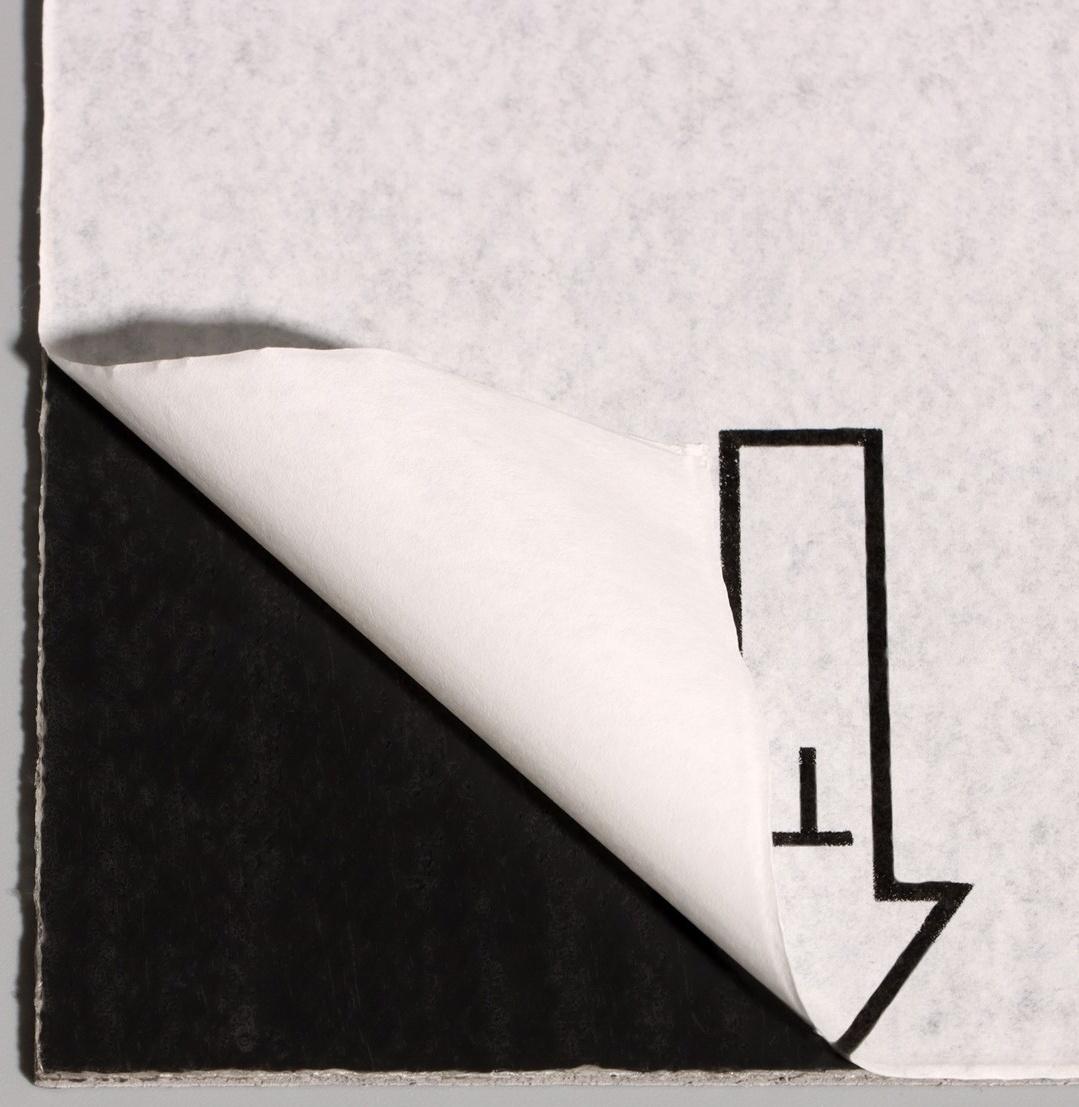 Плитка виниловая самоклеящаяся 91*15см темно-коричневая