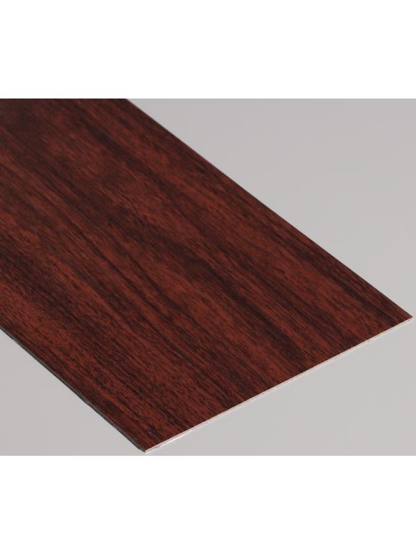 Плитка виниловая самоклеящаяся 91*15см темно-коричневая