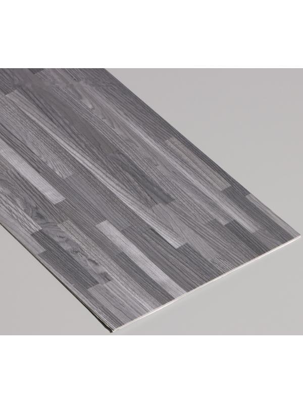 Плитка виниловая самоклеящаяся 91*15см светлый ламинат