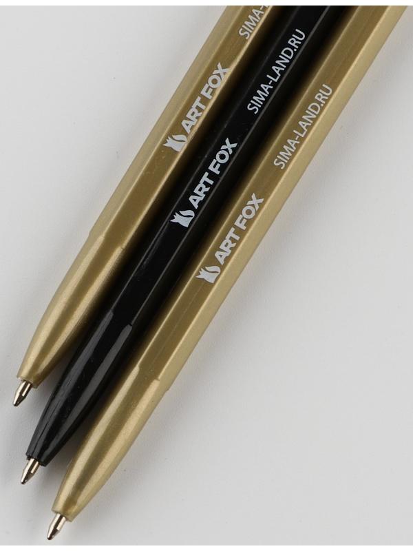 Шариковая ручка, синяя паста, пишущий узел 0,7 мм «ArtFox»