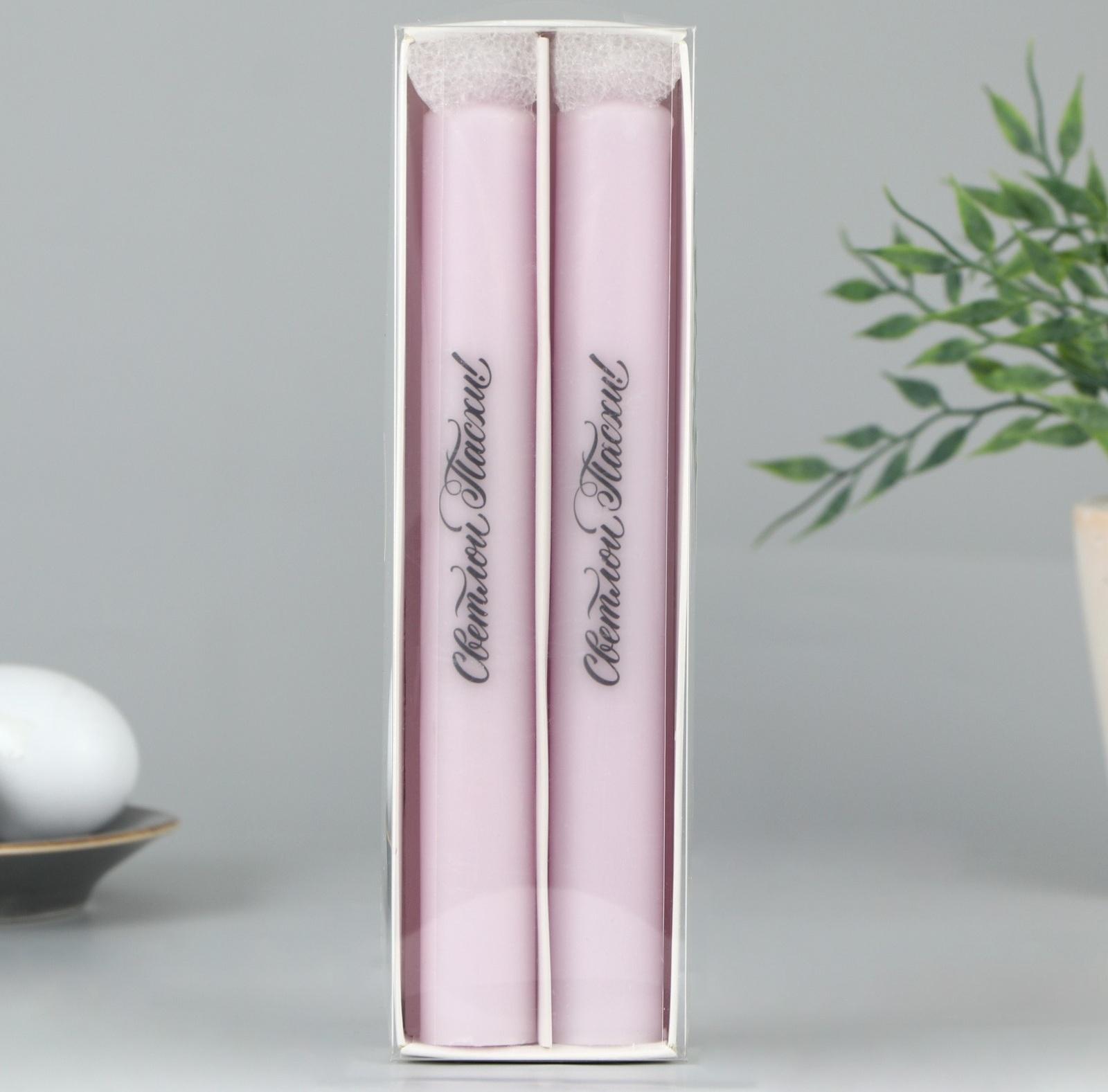 Свечи высокие с нанесением 