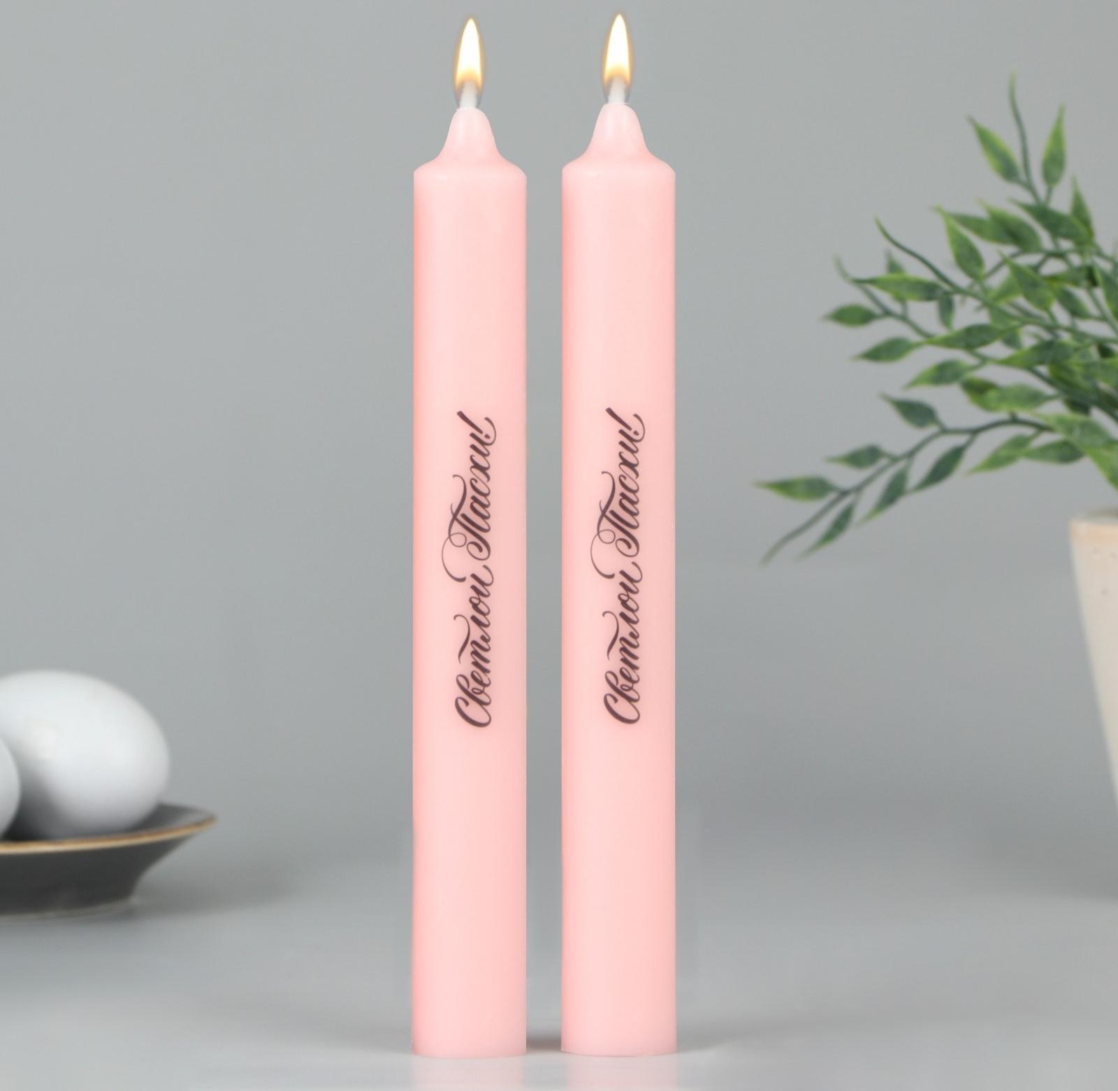 Свечи высокие с нанесением 